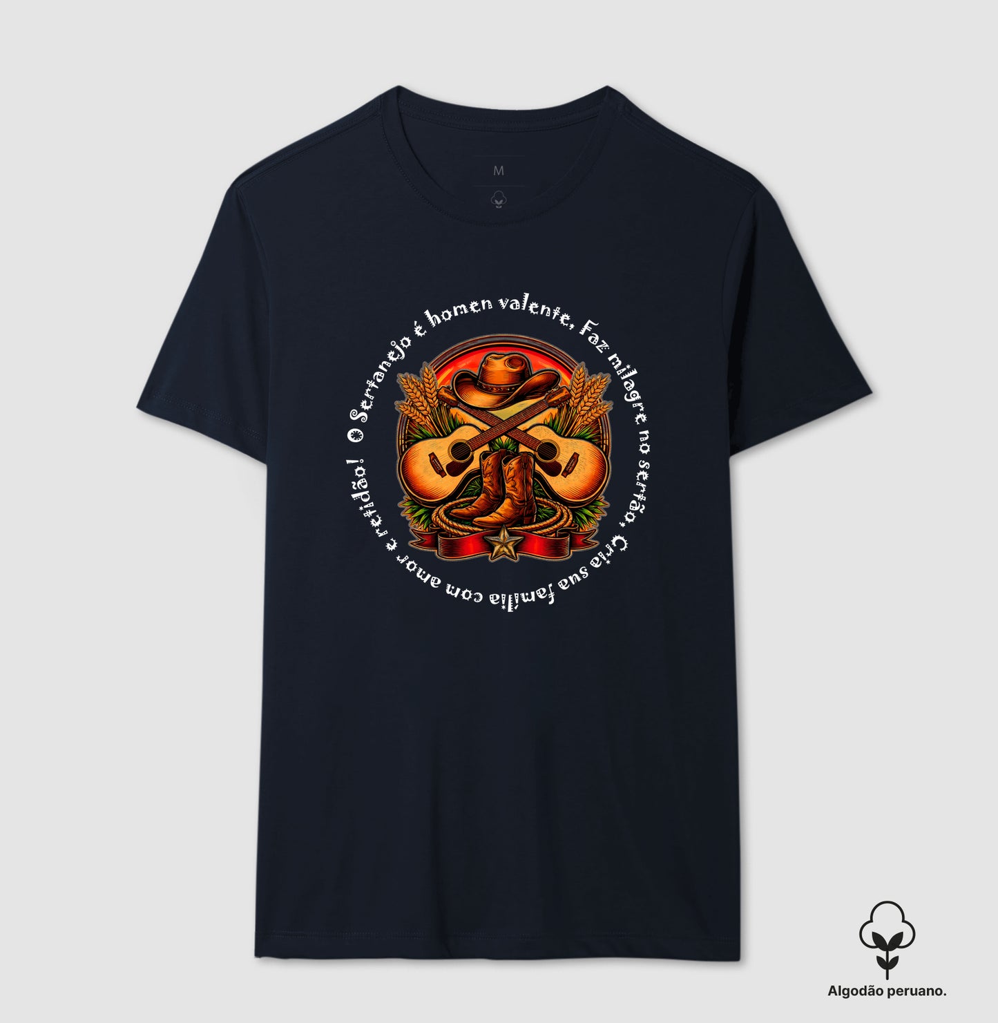 Camiseta Unisex Raiz Sertaneja – Onde o Campo Vira Canção