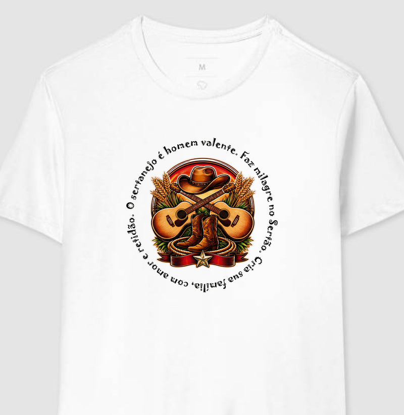 Camiseta Unisex Raiz Sertaneja – Onde o Campo Vira Canção