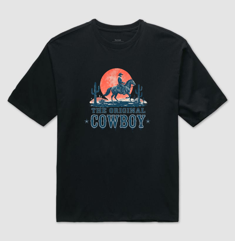 Camiseta The Original Cowboy Estampa Western Country Vintage
