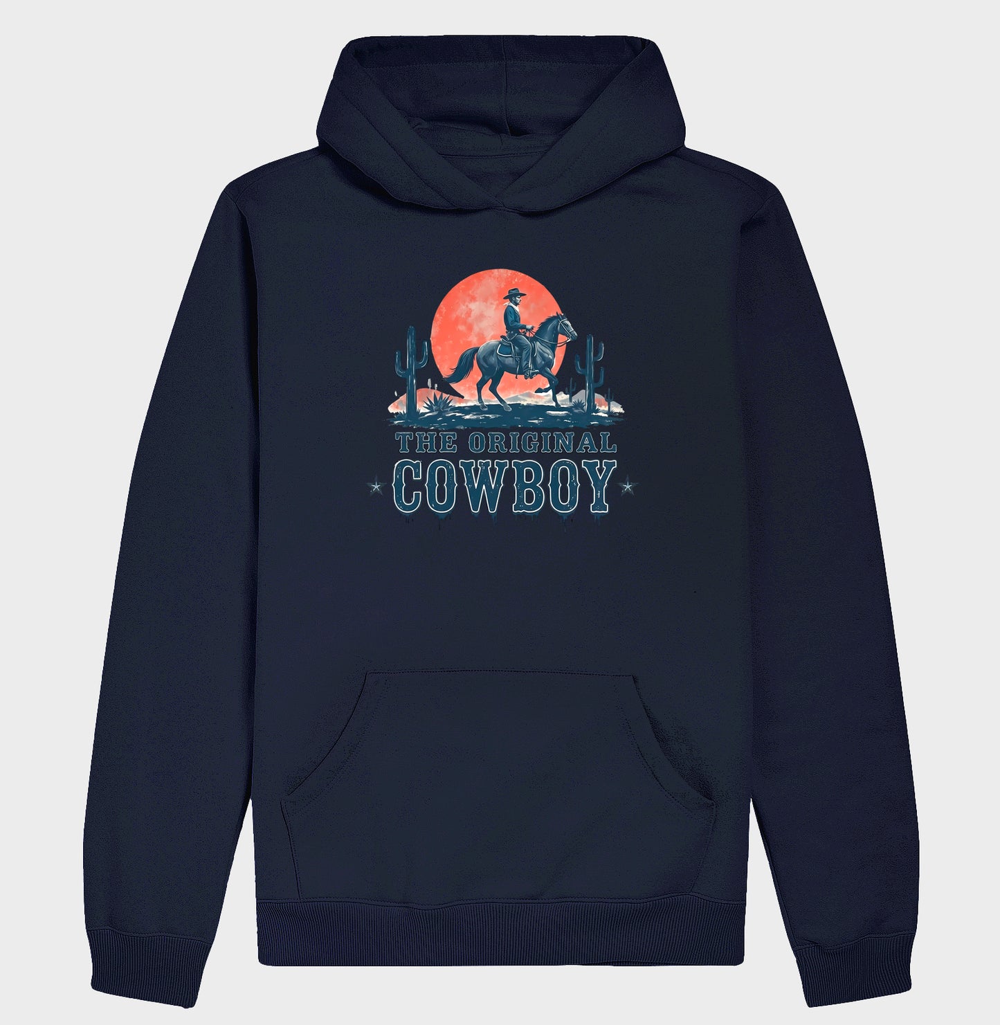 Hoodie Moletom The Original Cowboy – Estampa Western Country Vintage