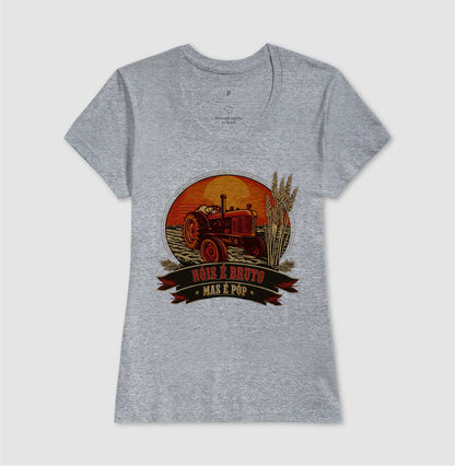 Camiseta Unisex Raiz no Campo Atitude na Rua