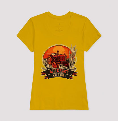 Camiseta Unisex Raiz no Campo Atitude na Rua