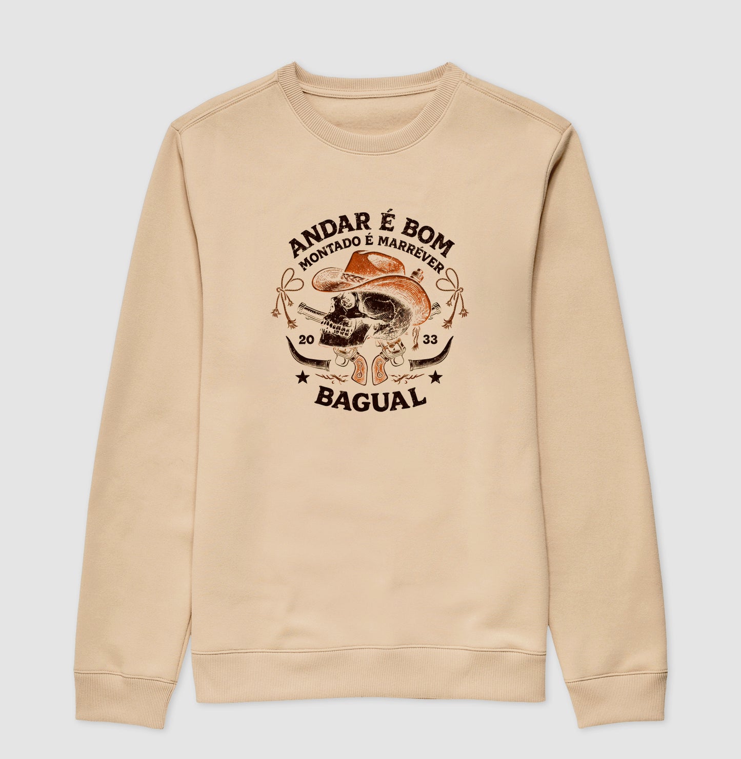 Suéter Moletom Unisex Bagual Marréver