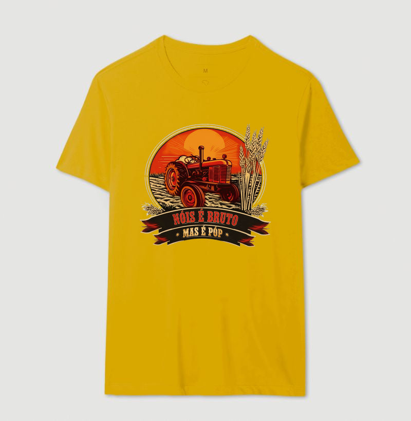 Camiseta Unisex Raiz no Campo Atitude na Rua