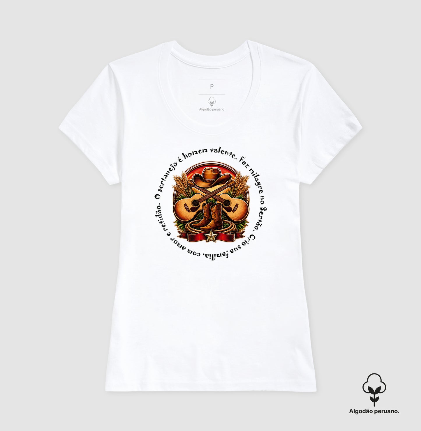 Camiseta Unisex Raiz Sertaneja – Onde o Campo Vira Canção