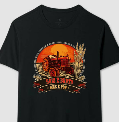 Camiseta Unisex Raiz no Campo Atitude na Rua