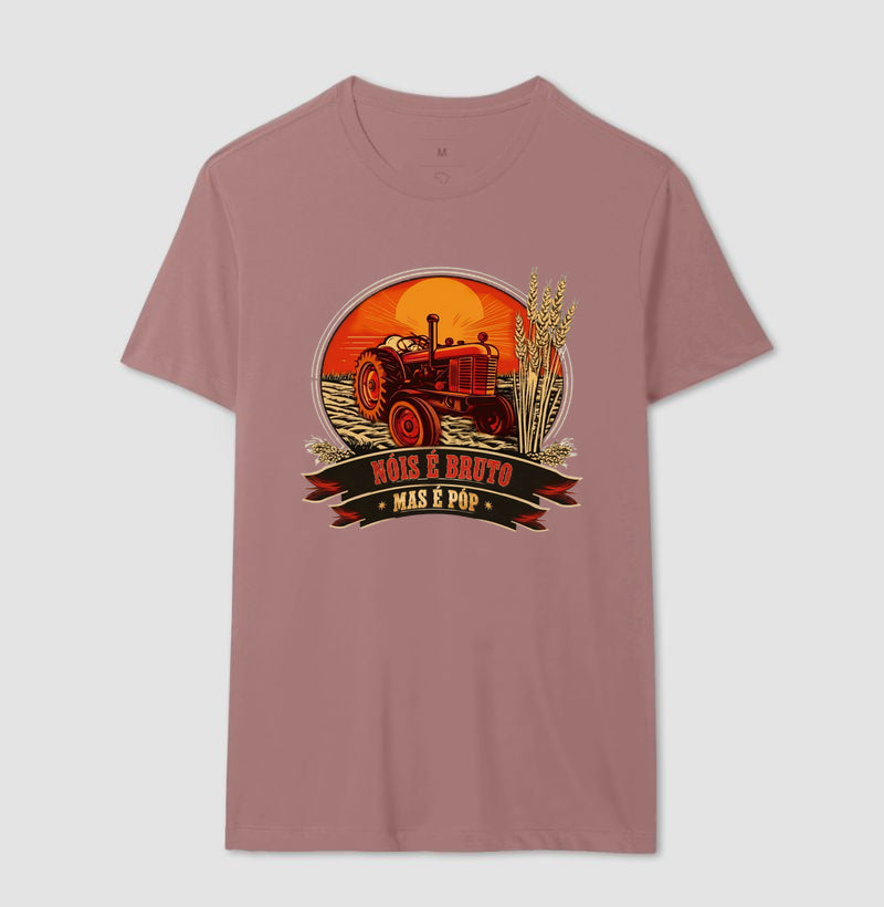 Camiseta Unisex Raiz no Campo Atitude na Rua