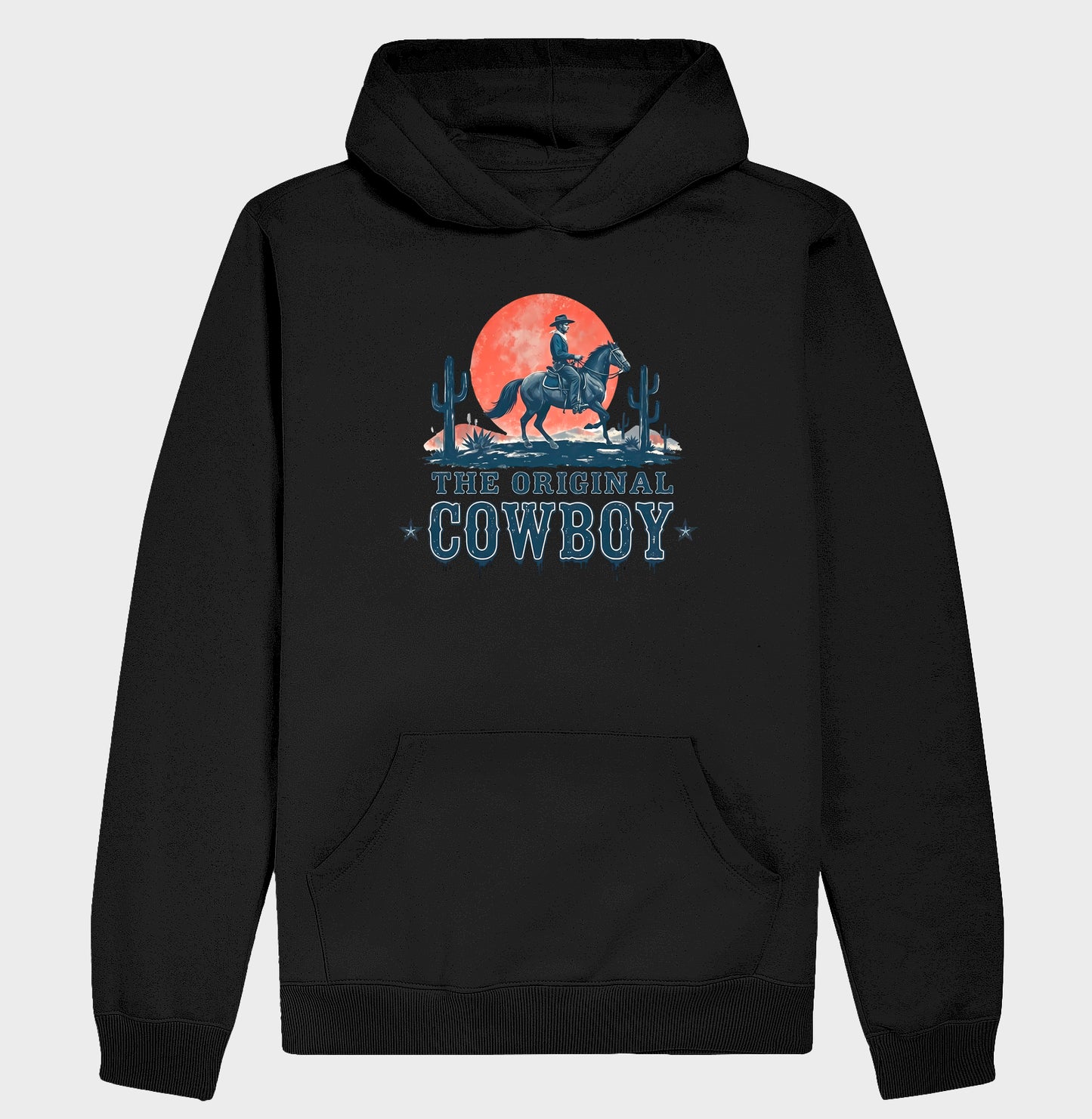Hoodie Moletom The Original Cowboy – Estampa Western Country Vintage