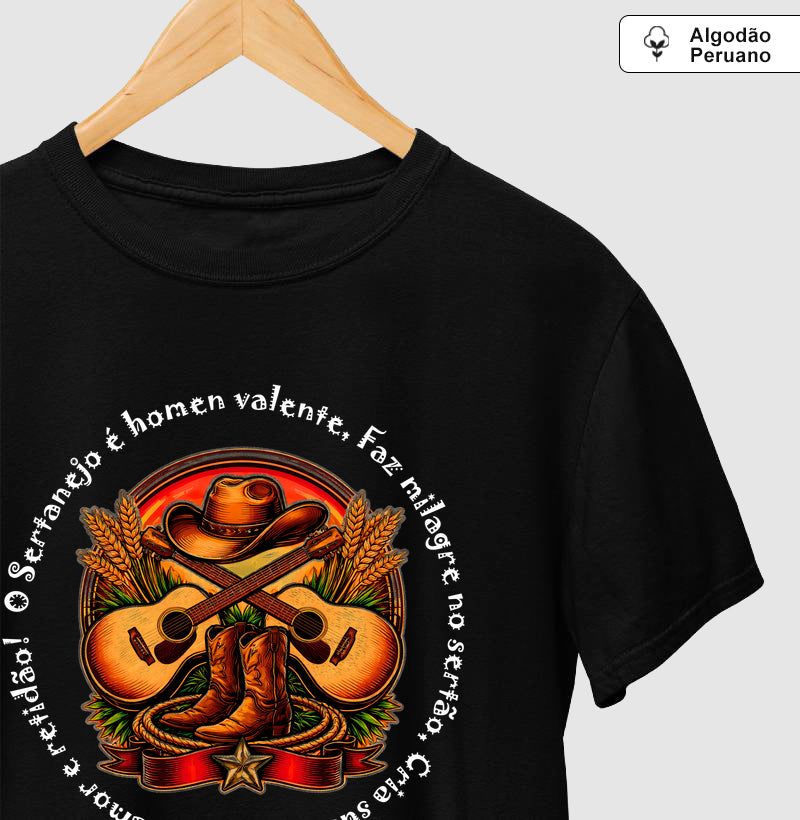 Camiseta Unisex Raiz Sertaneja – Onde o Campo Vira Canção