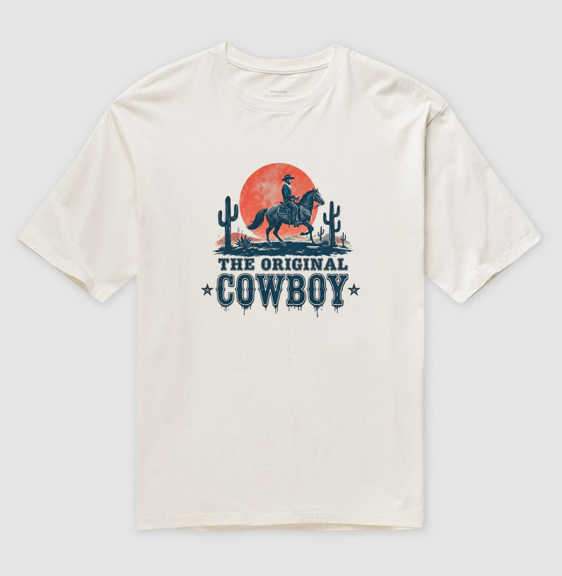 Camiseta The Original Cowboy Estampa Western Country Vintage