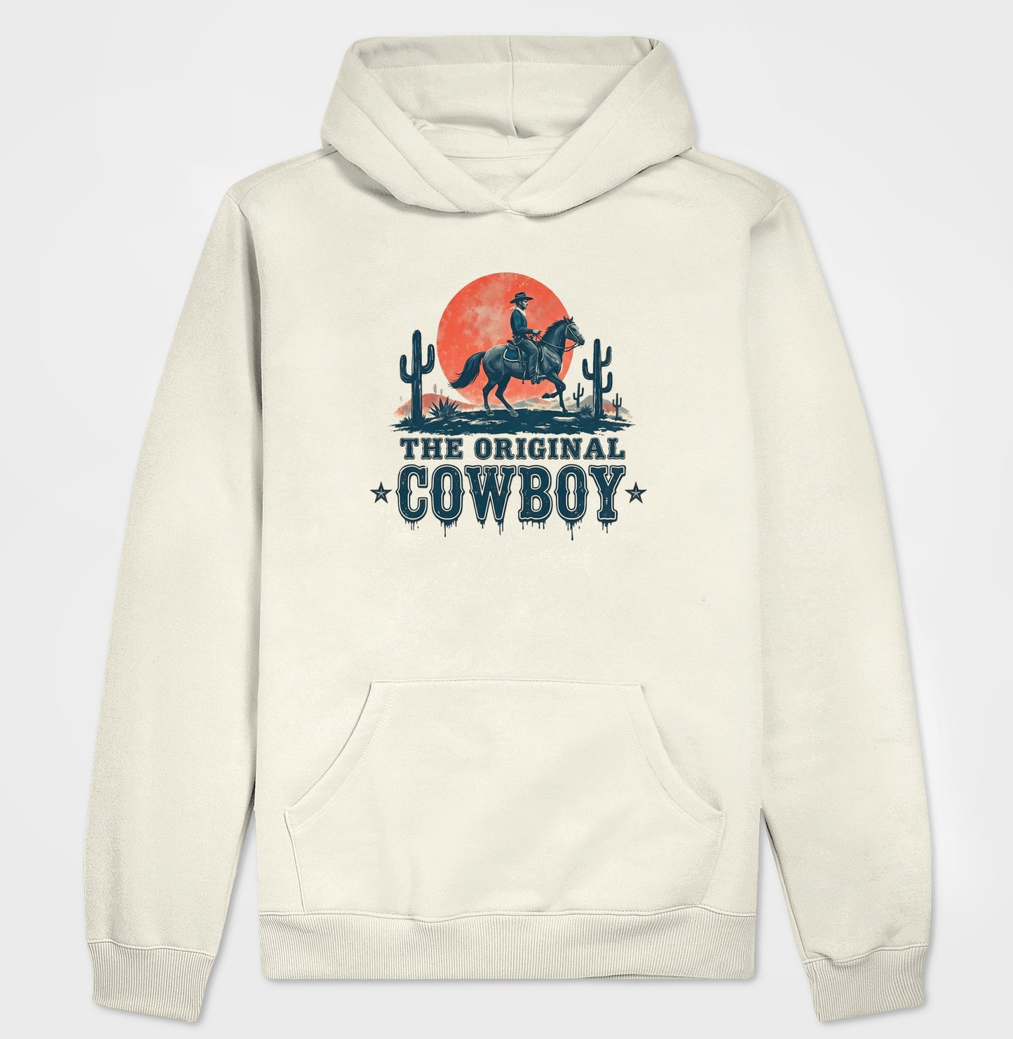 Hoodie Moletom The Original Cowboy – Estampa Western Country Vintage