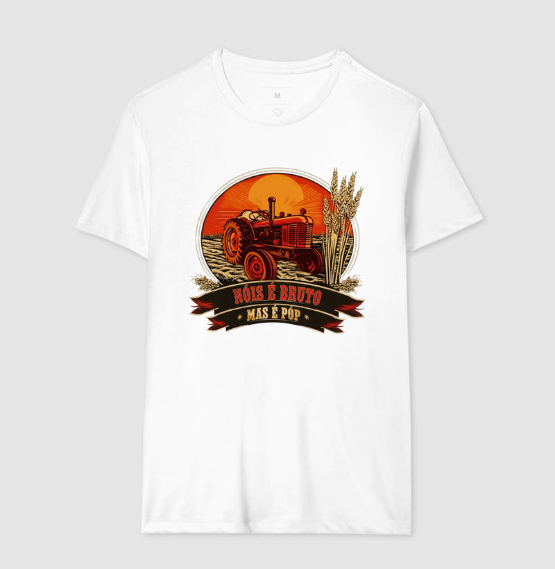 Camiseta Unisex Raiz no Campo Atitude na Rua