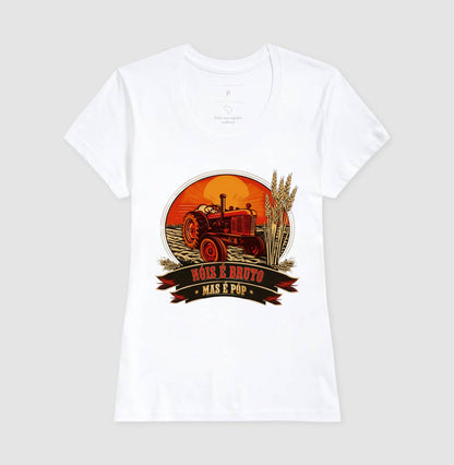 Camiseta Unisex Raiz no Campo Atitude na Rua