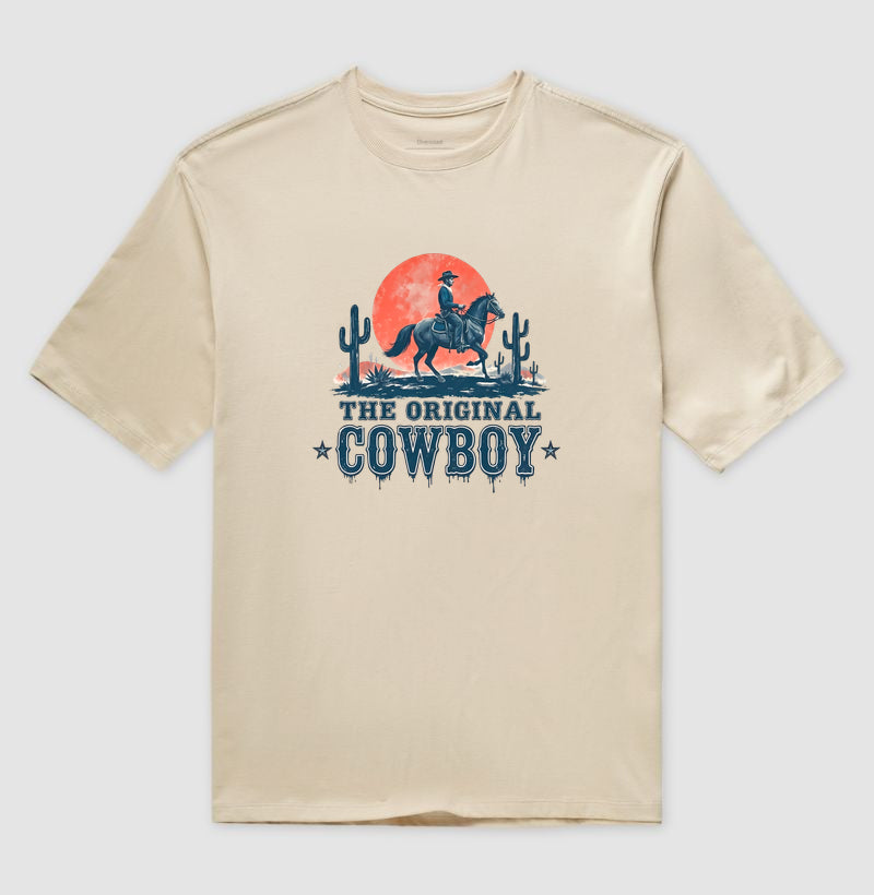 Camiseta The Original Cowboy Estampa Western Country Vintage