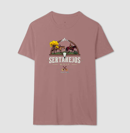 Camiseta Sertanejos Raiz: Tradição, Viola e a Essência do Sertão