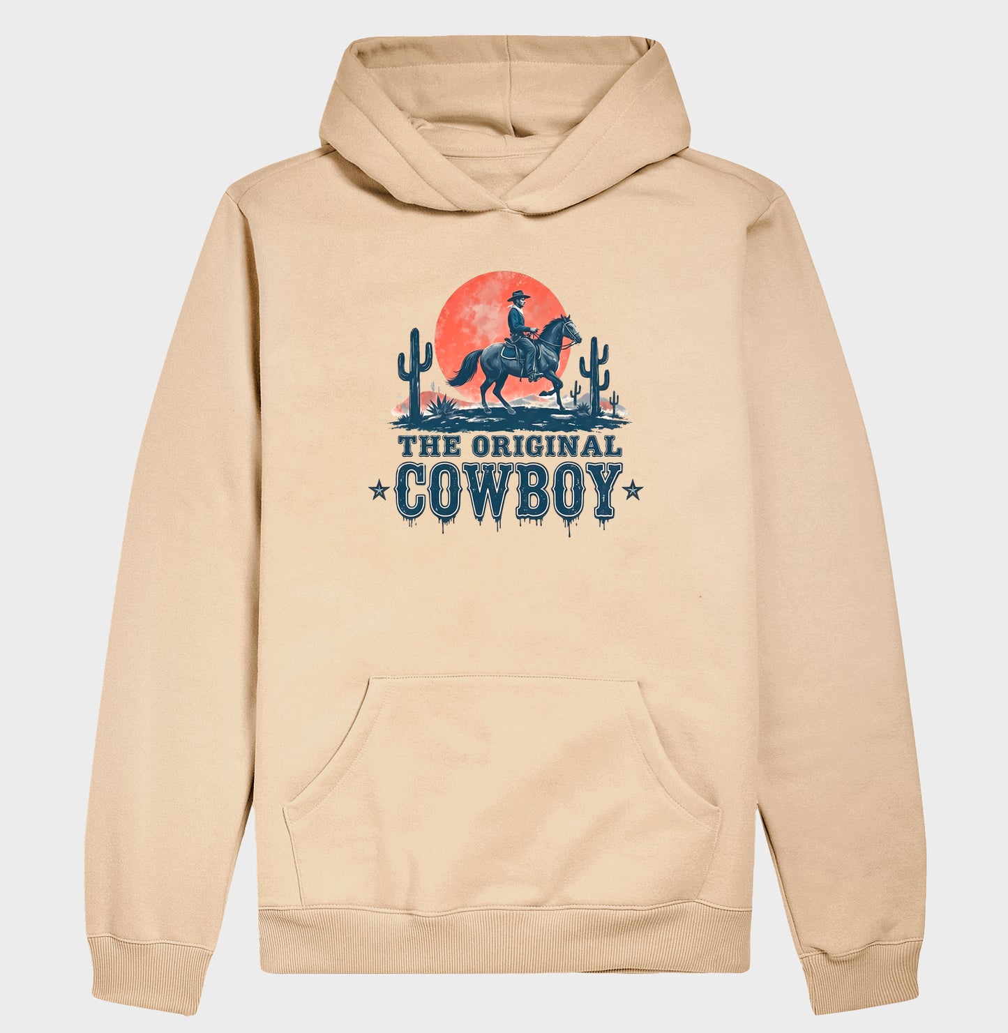 Hoodie Moletom The Original Cowboy – Estampa Western Country Vintage